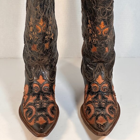 Ladies Size 8.5 Corral Vintage Boots - Picture 1 of 16